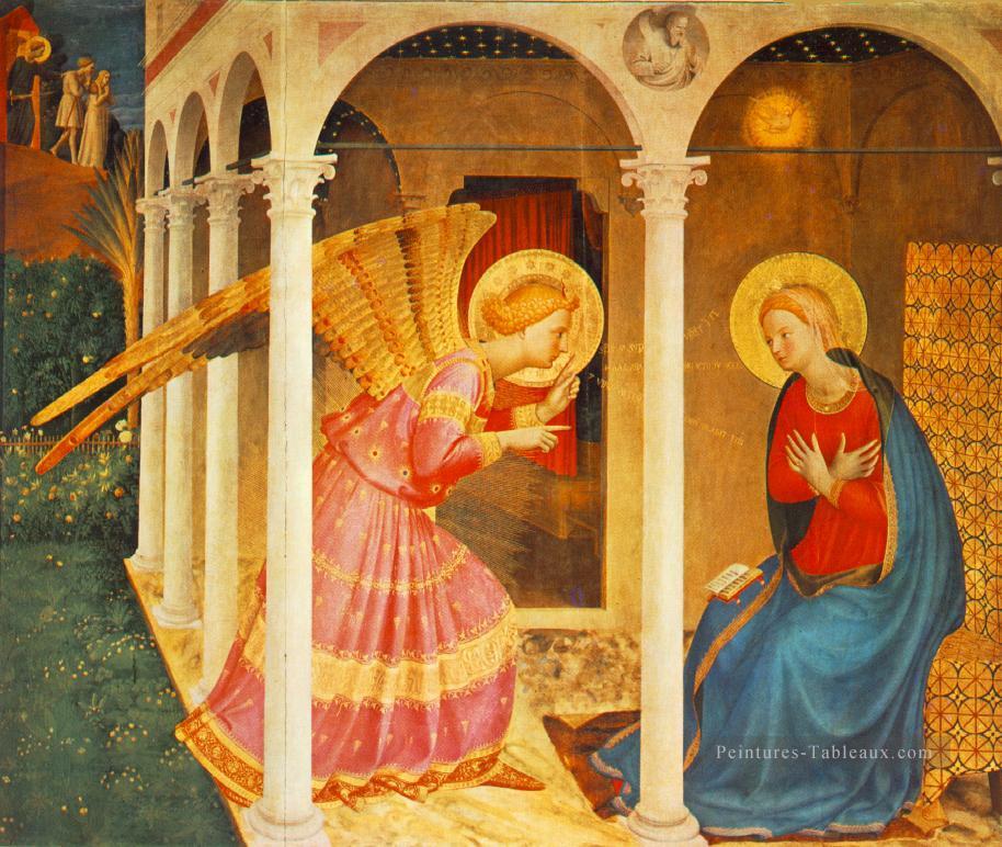 l’Annonciation Renaissance Fra Angelico Peintures à l'huile